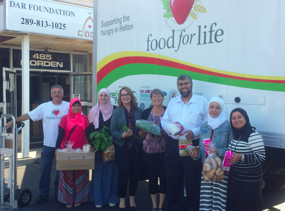 Food for Life @ Dar Mosque Foundation in Oakville (an outreach program location)