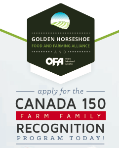 Canada 150 Farm Family Recognition Program
