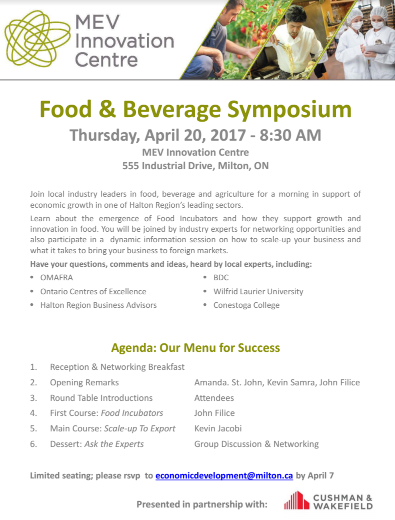 Food and Beverage Symposium_Milton